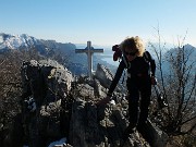 Anello del Monte San Martino e Corna di Medale, sentinelle della città di Lecco, il 24 gennaio 2015 - FOTOGALLERY